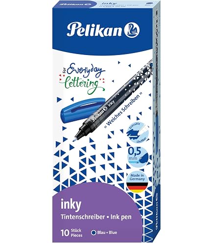 Amazon.com : Pelikan 940502 Ink Pen Inky 273 in Folding Box Black