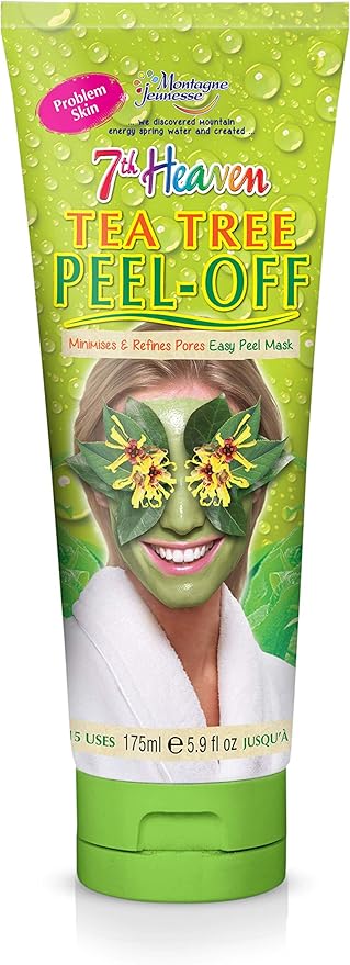 Download 7th Heaven Tea Tree Easy Peel Off Face Mask Tube With Witch Hazel And Willow Herb To Minimise And Refine Pores Ideal For T Zone And Problem Skin 175ml Amazon Co Uk Beauty PSD Mockup Templates
