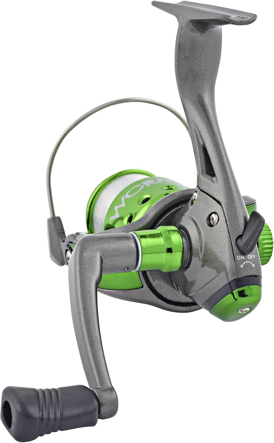 worm gear fishing rod