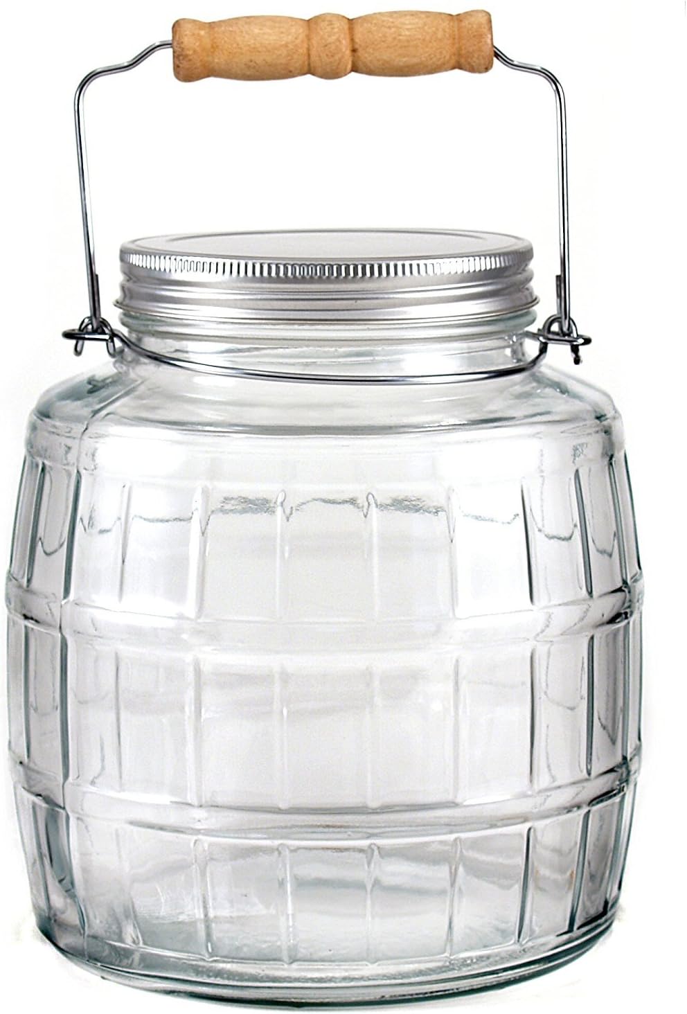 Cookie Jar Lid NEW 5 Anchor Hocking Brushed Aluminum Replacement Lids