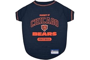 PETS FIRST NFL Chicago Cubs Dog T-Shirt for Pets, Size X-Small. Officially Licensed Pet Shirt with Team Logo, Soft Stretchable Comfort Fit Apparel for Dogs & Cats