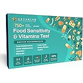 AFIL Upgraded 750+ Foods, Drinks, Vitamins, at-Home Wellness Test Kit, Trusted Hair Analysis for Adults & Kids, at-Home Health Non-Invasive, Gluten Wellness Insights