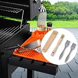 YMTWSRY 4pcs Pastry Brush Wood Silicone Basting BBQ Baking Cake Meat Desserts view 6