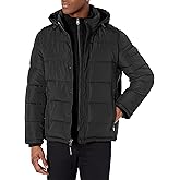 Calvin Klein Men's Alternative Down Puffer Jacket with Bib