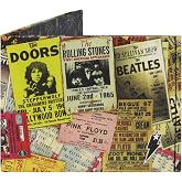 SUPERVEK Rock Concert Tickets Mighty Slim Paper Wallet - RFID Blocking | Vegan, Mighty Thin wallet for men, Tear &amp; Water-Resistant, Stitched Paper Wallet, Bifold