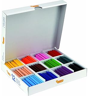 Plastidecor 887833 - Ceras, caja de 144 unidades: Amazon.es: Oficina y papelería