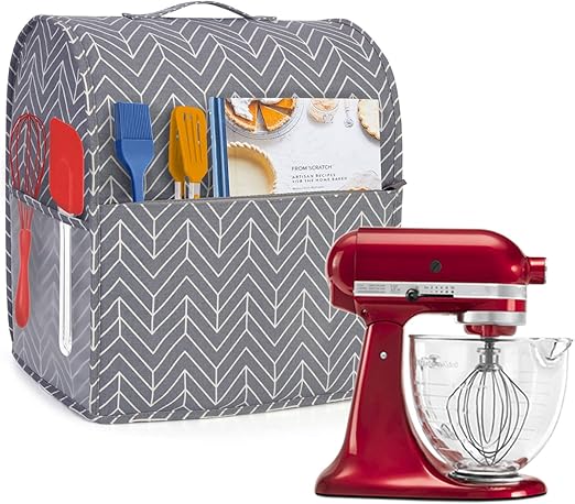 Clear Mixer Cover With Pocket Fits Kitchenaid Tilt Head Red 4 5 5 Qt Countertop Mixers Home Garden Worldenergy Ae