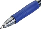 Pilot G207 Retractable Gel Rollerball 0.7 mm Blue Pack of 3 view 3