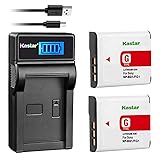 Kastar Battery (X2) & LCD Slim USB Charger for Sony