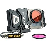DIVEVOLK SeaTouch 4 MAX Plus Filter Kit for iPhone 12/12 Pro/12 Pro Max/13/13 Pro/13 Pro Max/14/14 Pro/14 Pro Max/15/15 Pro/16Pro/16Pro Max