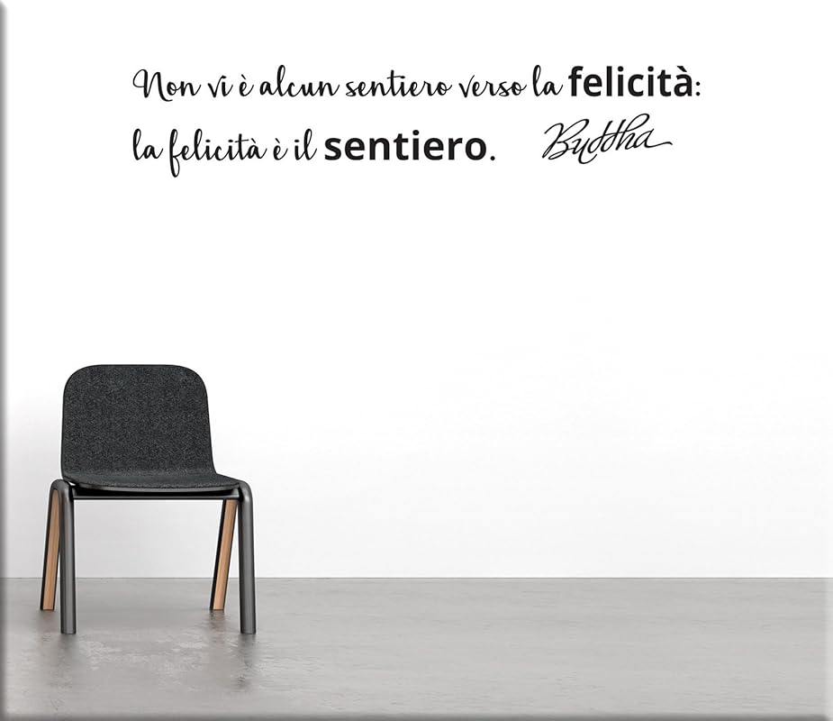 Adesivi Murali Frase Aforisma Buddha Wall Stickers Citazione Sticker Frase Aforisma Decorazioni Murali Per Arredare Amazon It Handmade