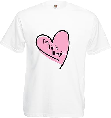 High 5 I M Jin S Illegirl Printed T Shirt Bts Amazon Co Uk Clothing