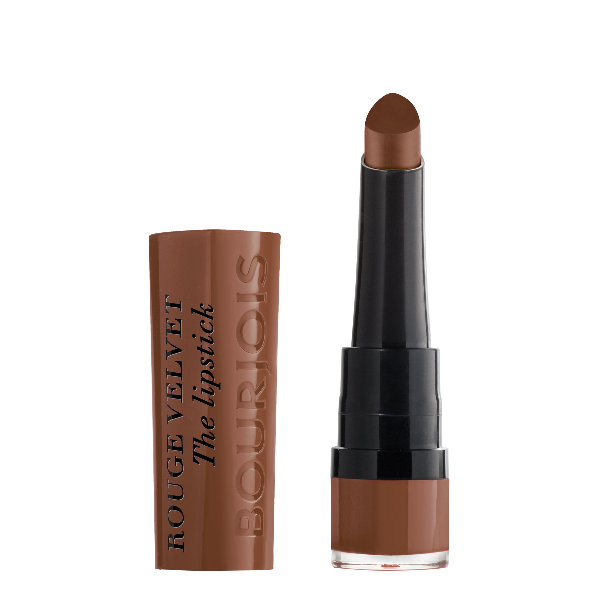 Bourjois Rouge Velvet The Lipstick Bullet Lipstick 14 Brownette Browns, 2.4g, 29166438014