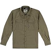 TRUEWERK Men's Long Sleeve Cloud Work Shirt - Button Down, Lightweight, Fast-Drying, Breathable, and SPF Shirts