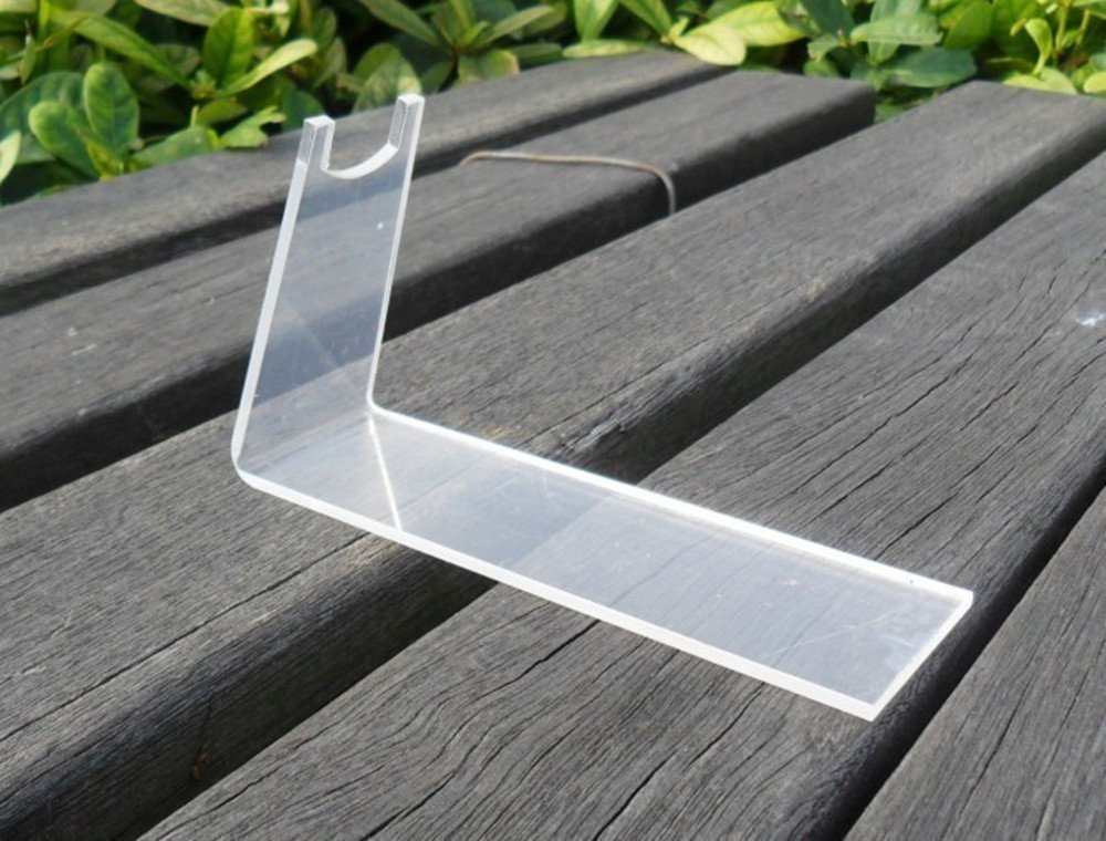 10pcs/pack Clear Acyrlic Pistols holder Gun display stand rakcs