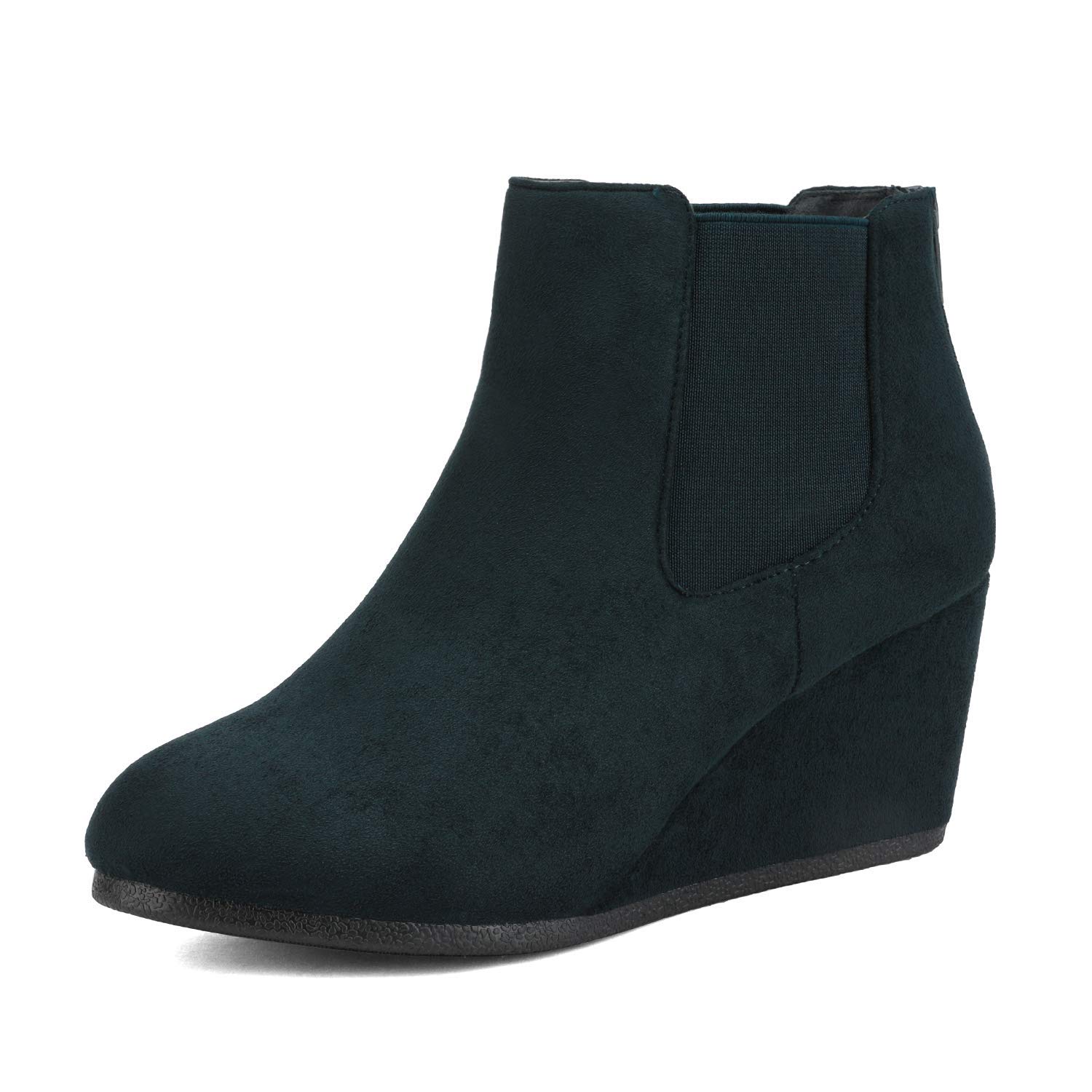 Low Wedge Ankle Boots 
