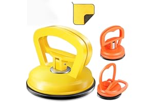 Ynipanda Dent Puller, 3pcs Car Dent Puller with Rag,Dent Repair Kit,Puller Dent Suction Cup,Car Dent Puller for Maintenance Workers,Dent Puller for Cars Body,Glass,Screen,Objects Moving