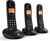 BT Everyday Cordless Landline Phone Trio Handset Pack