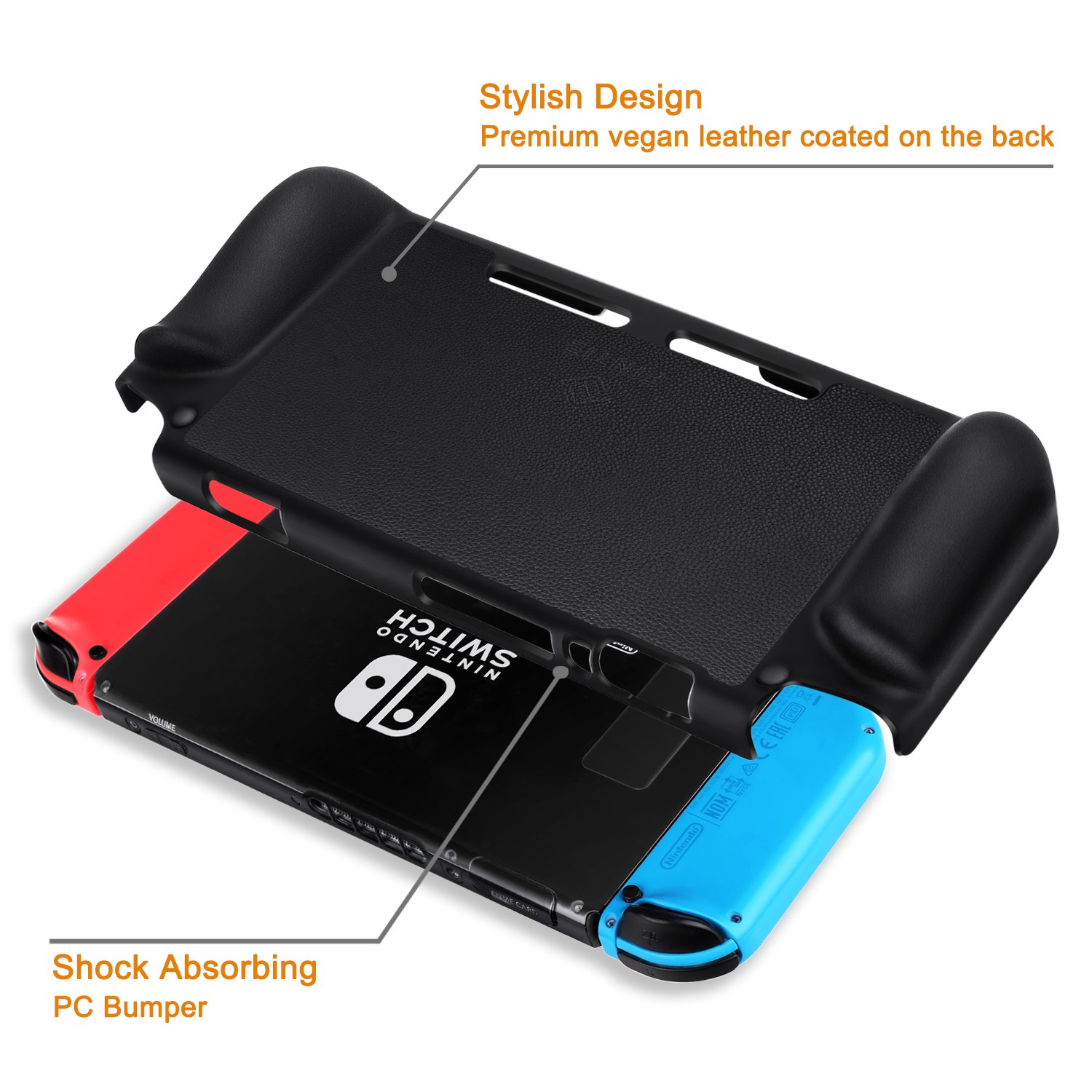 nintendo switch snap on case