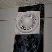 Wand Ventilator Lüfter Bad Küche leise 100 mm Wandlüfter Badlüfter