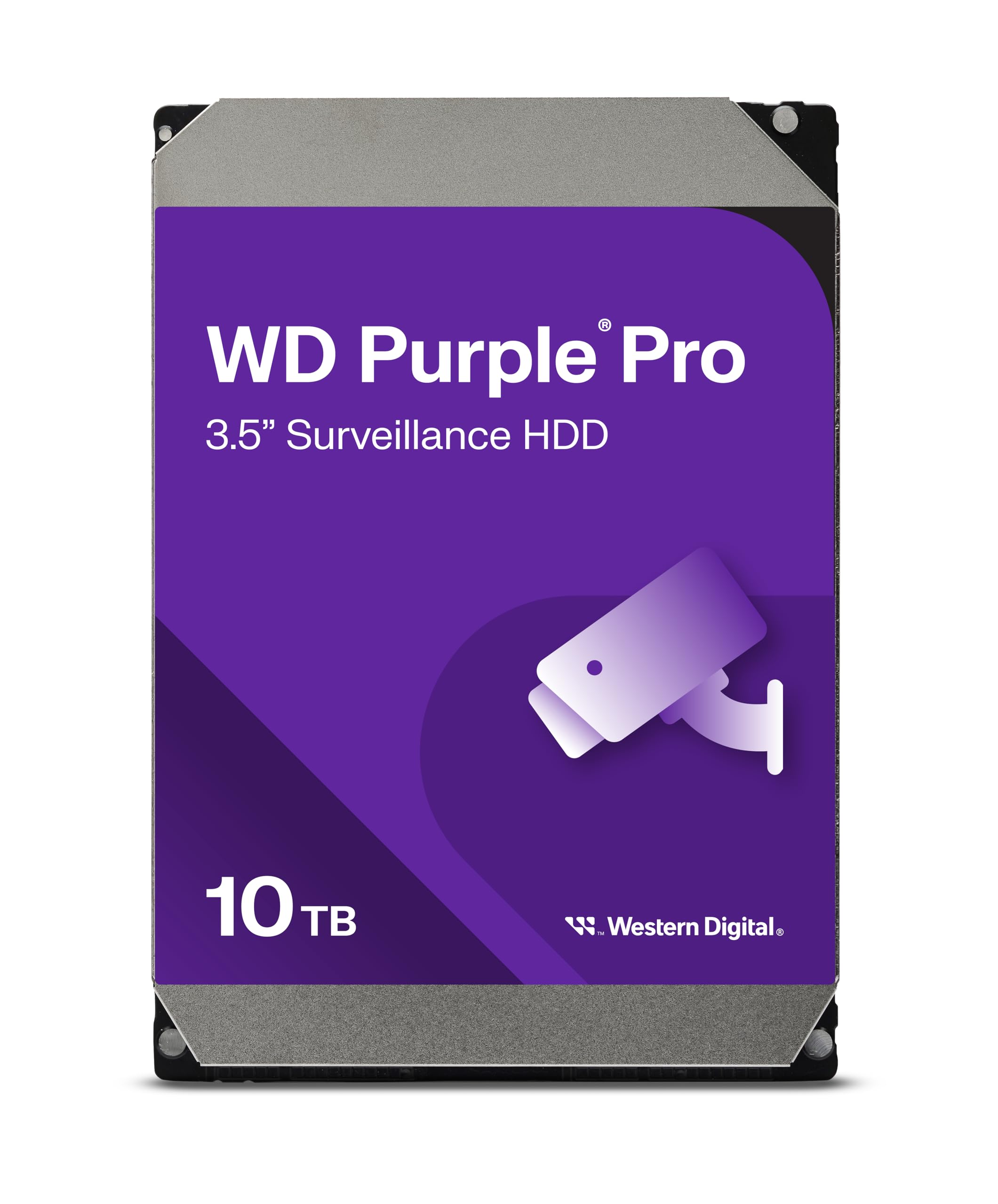 Photo 1 of ****parts only***Western Digital 10TB WD Purple Pro Surveillance Internal Hard Drive HDD - SATA 6 Gb/s, 512 MB Cache, 3.5" - WD102PURP