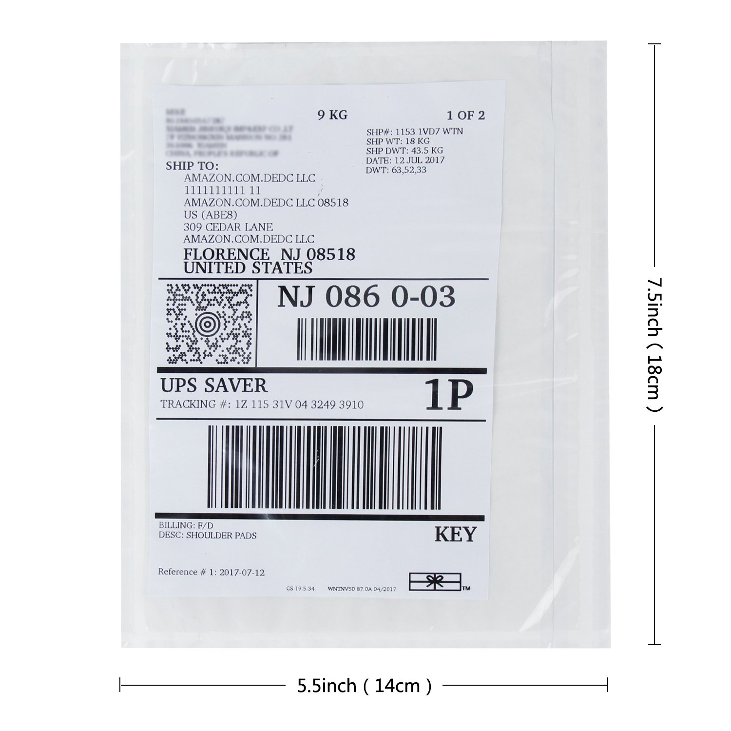 35 Clear Shipping Label Pouches Labels Design Ideas 2020