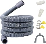Quanerba Drain Hose Adapter Kit 3M 2M 1.5M 1M Universal Washer Dishwasher