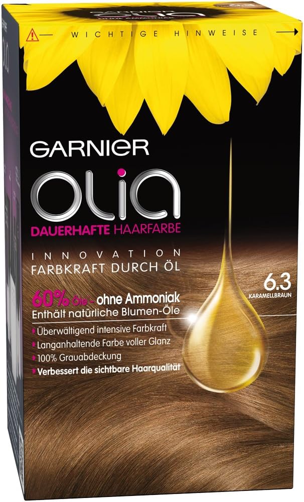 Garnier Olia 6.3 Caramel Brown Amazon.co.uk Beauty