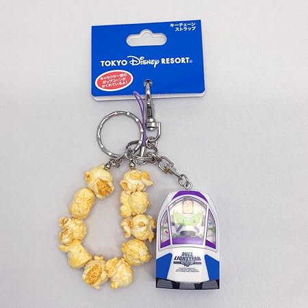 Amazon 東京ディズニーリゾート限定 トイ ストーリー バズ ライトイヤー ポップコーン キーチェーン おもちゃ おもちゃ