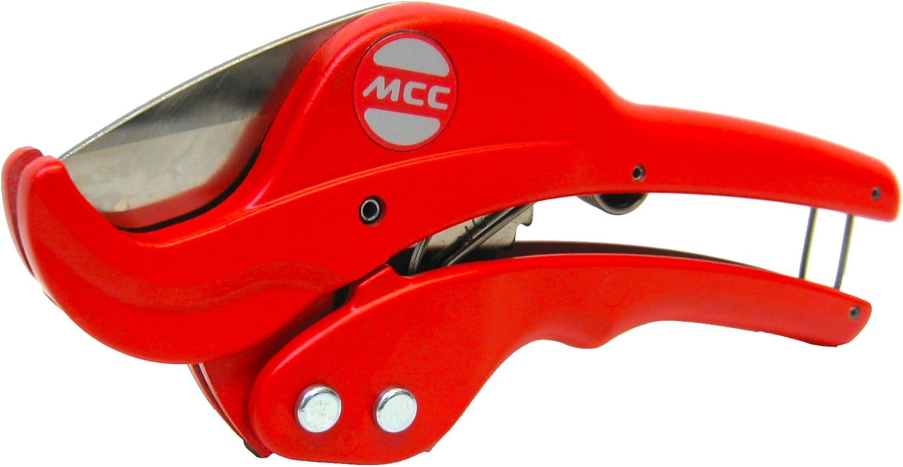 MCC Tools - Ratcheting PVC/CPVC Pipe Cutter - 1" (up to 1 1/3") QUICK RELEASE (Plumbing, Irrigation & Automotive)