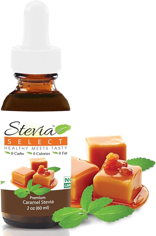 Stevia DropsStevia SelectLiquid Stevia CaramelSugar Free Sweet Drops