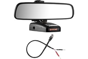 Radar Mount Mirror Mount Bracket + Mirror Wire Power Cord for Radenso XP SP (3001110R)