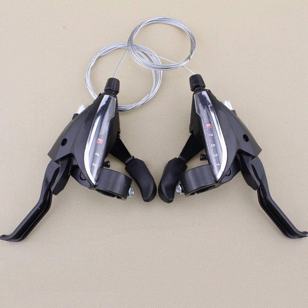 YSHTAN Bike Brake/Shifter Levers Bike Accessories Brake Lever 1 Pair MTB Road Mountain Bike Folding Bicycle 3x9 Speed Brake Shifter Levers