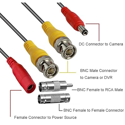 Buy All In One Extension Video Power Wire 100ft Bnc Cable Security Camera Cable For Surveillance Systems With Bnc Rca Connectors Online In Indonesia B08vwsgnx9 Buy All In One Extension Video Power Wire 100ft Bnc Cable Security Camera Cable For Surveillance Systems With Bnc Rca Connectors Online In Indonesia B08vwsgnx9
