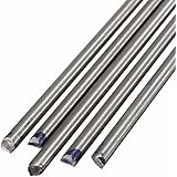 ERTIANANG 5pcs Grade 5 GR5 Titanium Ti Rods Set 4mm Diameter 250mm Length 10 inches For Industry Tools