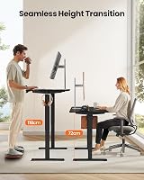 ErGear Electric Standing Desk 120 x 60cm 4 Memory Panel Sit Stand view 3