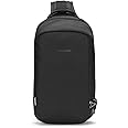 Pacsafe Vibe 325 ECONYL 10L Anti Theft Slingpack/Crossbody - Fits 13" Laptop, Econyl Black