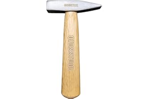 8 Oz. Engineers Hammer，Cross Peen Hammer with Steel Hammer Head and Wood Short Handle,for House and DIY,Gifts for He