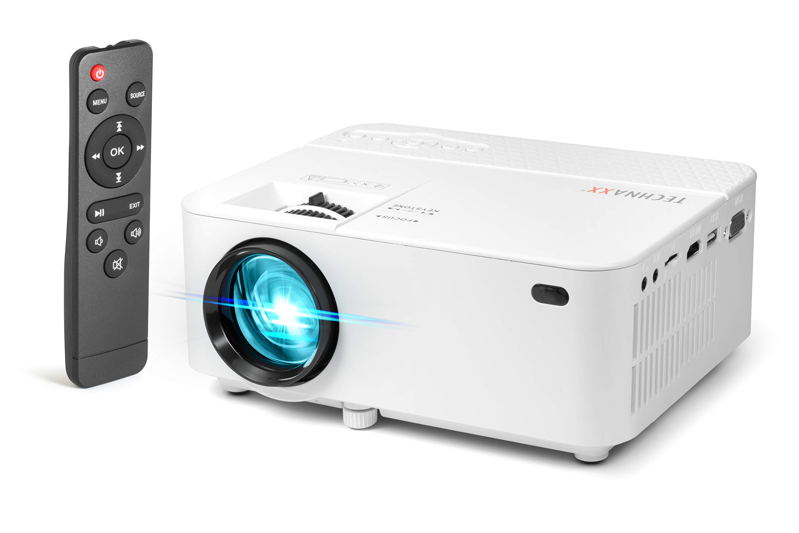 Technaxx Mini LED Beamer TX-113 projector with multimedia player long lifetime