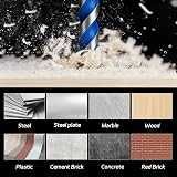 JN 10 Pcs Tungsten Carbide Masonry Drill Bit Set 6/8/10/12mm Tile Concrete Brick view 6