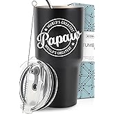 Papaw Tumbler 30oz, Best Pawpaw Gifts From Grandchildren, Best Papaw Gifts For Pawpaw From Grandkids, Papaw Christmas Gifts For Pawpaw From Granddaughter, Pawpaw Gifts From Grandson, Papaw Coffee Mug