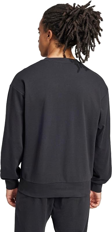 Uomo Essentials FEELCOZY Sweatshirt Francês de Terror, Preto/Branco, L