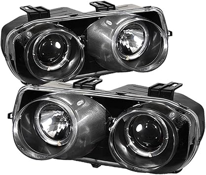 Amazon Com Spyder 5008671 Acura Integra 94 97 Projector Headlights Led Halo Black High H1 Included Low 9006 Included Automotive