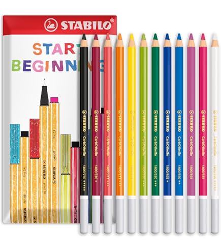 Amazon.com : STABILO Chalk-Pastel Pencil CarbOthello - Pack of 12