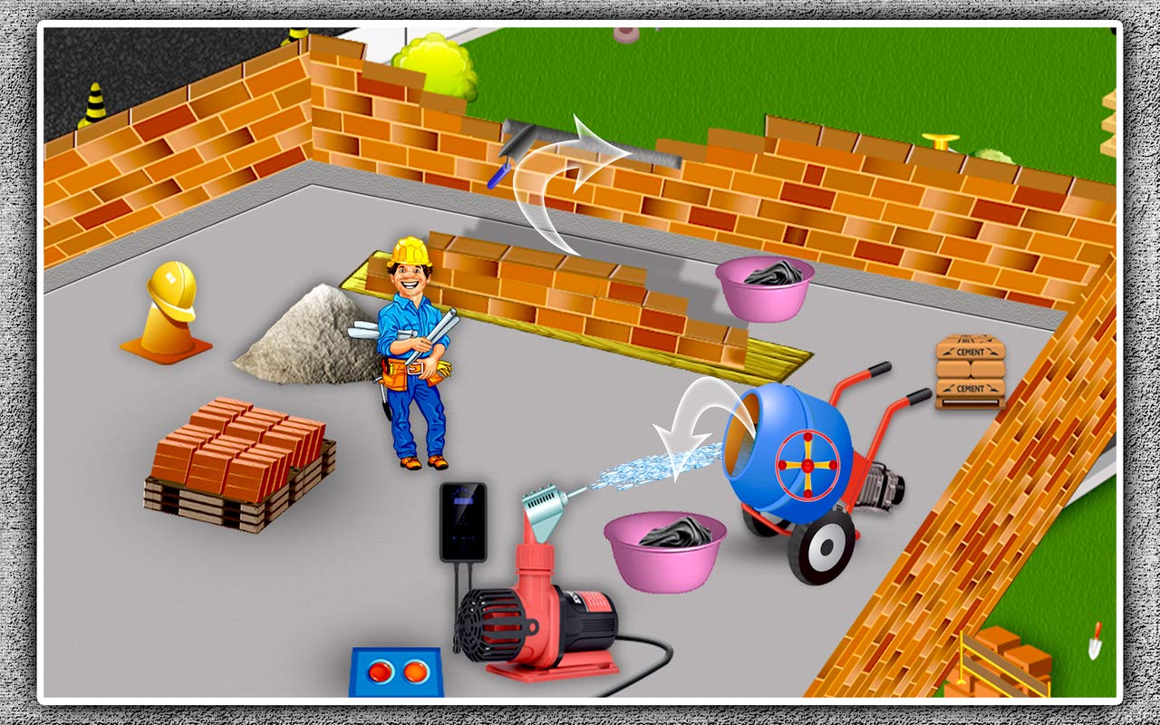 School Building Construction Site Builder Game city Paint town girl