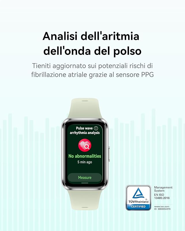 Band 11 Smartwatch, Display da 1.62" Super Luminoso, Nero