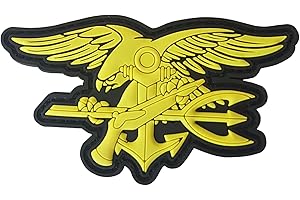LEGEEON US Navy Seals Insignia DEVGRU SOCOM Morale Tactical Army PVC 3D Hook Patch