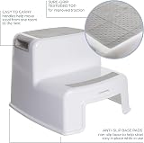 Dreambaby Two-Up Step Stool Toddler Bath Kitchen Non-Slip 200 Lb view 5
