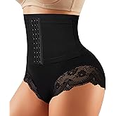 LANCS Tummy Control Shapewear Panties for Women High Waisted Compression Underwear Body Shaper Girdle Waist Trainer