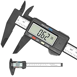 Electronic Digital Caliper, Plastic Vernier